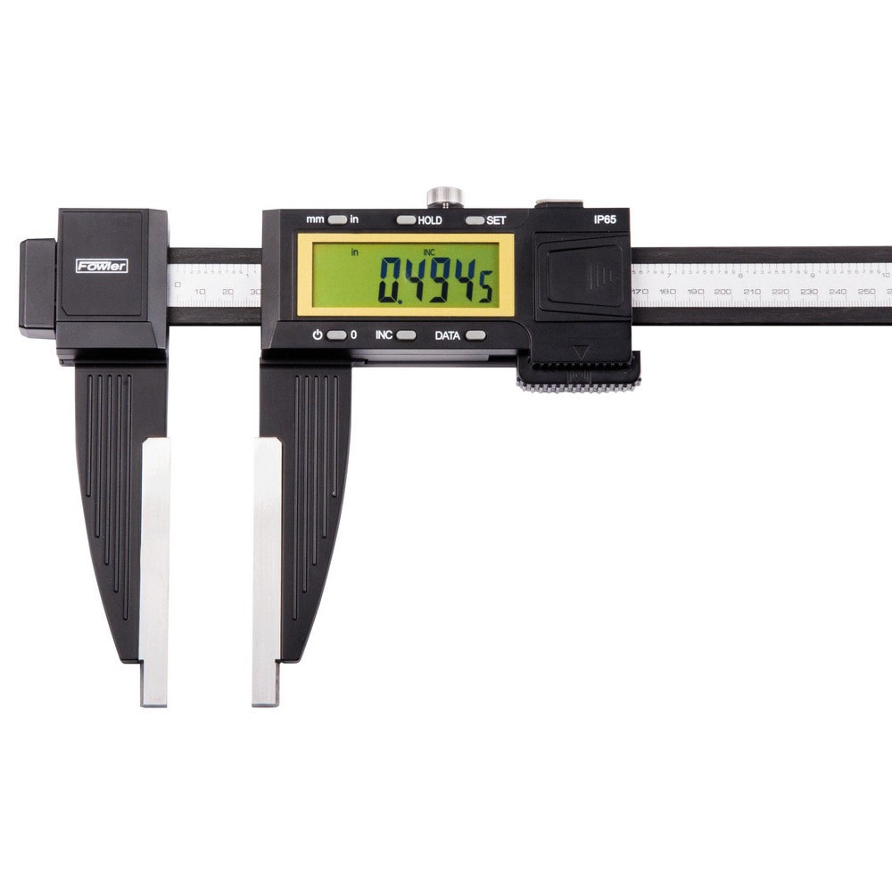 Electronic Caliper Gages; Accuracy: 0.0055 ; Gage Type: External ; Resolution: 0.0005in ; Contact Point Type: Flat to Flat ; Minimum Measurement: 0 ; Maximum Measurement: 60.00