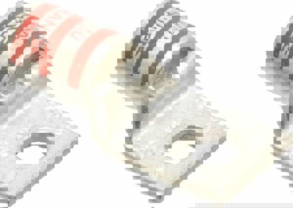 Rectangle Ring Terminal: Non-Insulated, 3/0 AWG, Compression Connection