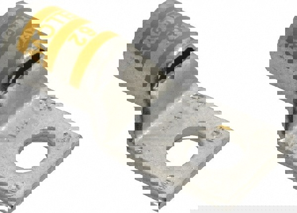 Square Ring Terminal: Non-Insulated, Compression Connection