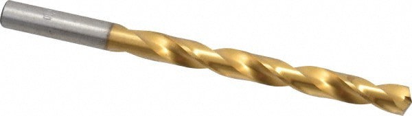 Jobber Length Drill Bit: Letter S (0.3480) Dia, 135 deg, Cobalt
