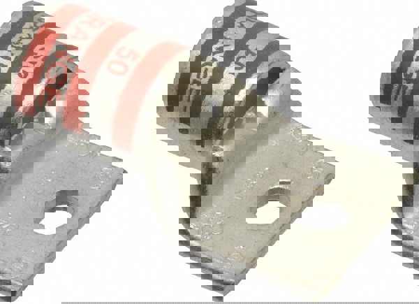 Rectangle Ring Terminal: Non-Insulated, 3/0 AWG, Compression Connection