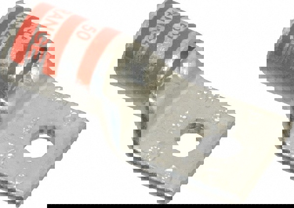 Square Ring Terminal: Non-Insulated, 3/0 AWG, Compression Connection