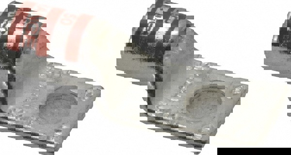 Rectangle Ring Terminal: Non-Insulated, 3/0 AWG, Compression Connection