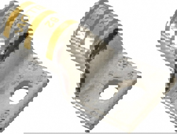 Square Ring Terminal: Non-Insulated, Compression Connection