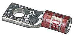 Square Ring Terminal: Non-Insulated, Compression Connection