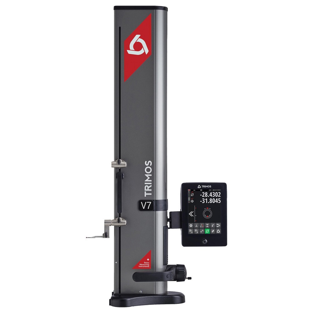 Electronic Height Gages; Maximum Measurement (Inch): 28 ; Maximum Measurement (mm): 711.00 ; Base Length (mm): 11.0000 ; Base Width/Diameter (Inch): 10 ; Mechanism: Motorized ; Accuracy (Decimal Inch): 0.00017