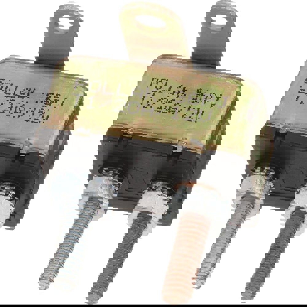 Automotive Circuit Breakers; Mount: 2-Hole ; Power: 12 ; Circuit Breaker Type: Type I Circuit Breaker ; Working Amperage: 20 ; Width (Decimal Inch - 4 Decimals): 1.24 ; Height: 0.69