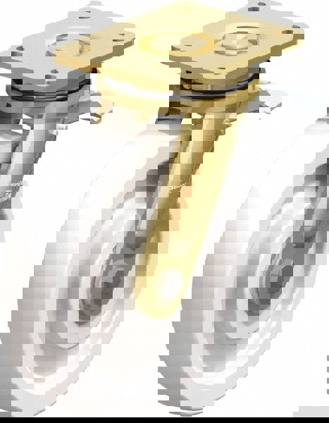 Swivel Top Plate Caster: Nylon, 8