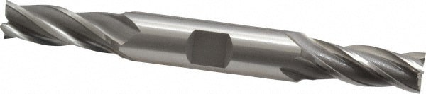 Square End Mill: 13/32'' Dia, 1'' LOC, 1/2'' Shank Dia, 4-1/8'' OAL, 4 Flutes, Cobalt