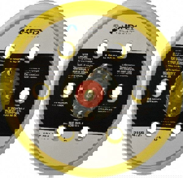 Disc Backing Pad: Hook & Loop