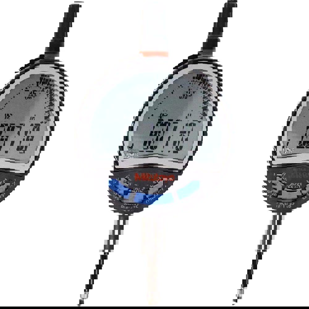 Electronic Drop Indicators; Back Type: Flat; Connection Type: Straight; Display Type: LCD; Accuracy (Decimal Inch): +/-.001; Calibrated: No; Measuring Force (N): 1.5; Minimum Measurement (mm): 0.00; Maximum Measurement (mm): 12.70; Maximum Measurement (De