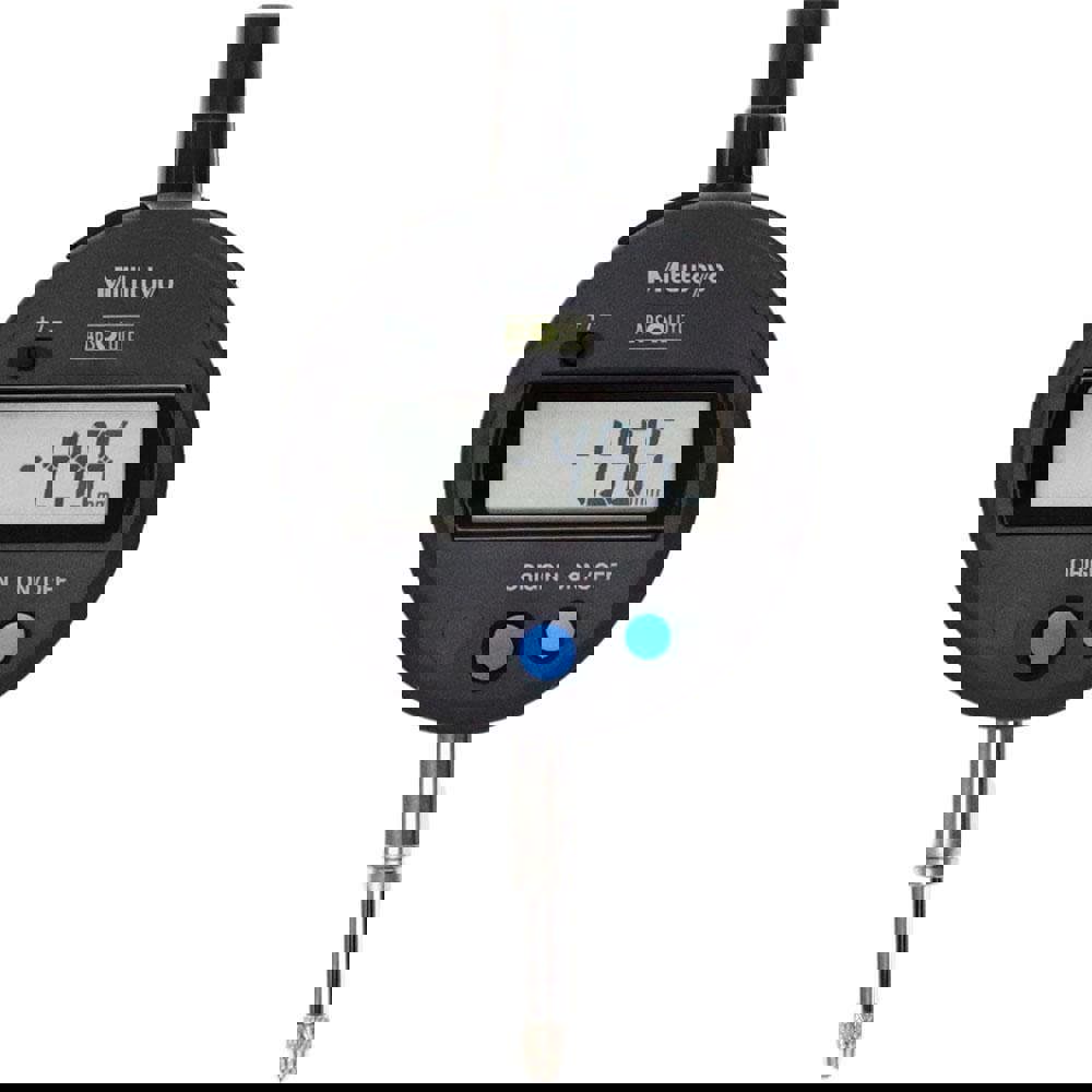Electronic Drop Indicators; Back Type: Lug; Connection Type: Straight; Display Type: LCD; Accuracy (mm): 0.02; Calibrated: No; Measuring Force (N): 1.5; Minimum Measurement (mm): 0.00; Maximum Measurement (mm): 12.70; Contact Point Material: Carbide; Powe