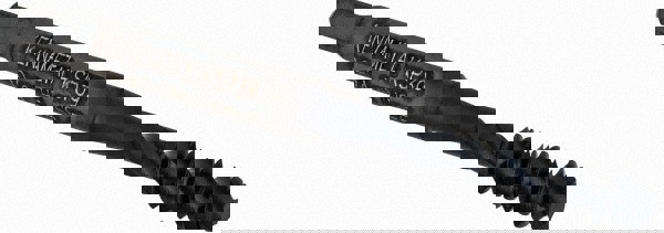 Spiral Flute Tap: #10-24, 3 Flutes, Bottoming, Vanadium High Speed Steel, Oxide Coated