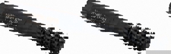 Spiral Flute Tap: 1/4-20, 3 Flutes, Bottoming, 3B Class of Fit, Vanadium High Speed Steel, Oxide Coated