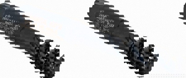 Spiral Flute Tap: 5/16-18, 3 Flutes, Bottoming, 3B Class of Fit, Vanadium High Speed Steel, Oxide Coated