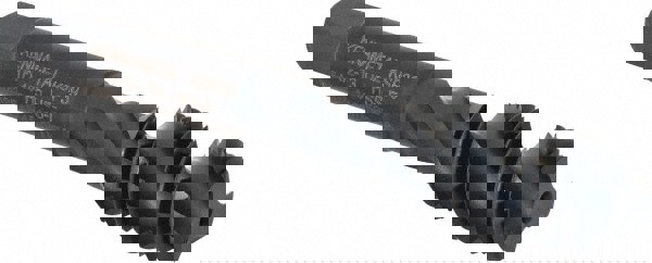 Spiral Flute Tap: 1/2-13, 3 Flutes, Bottoming, 2B Class of Fit, Vanadium High Speed Steel, Oxide Coated