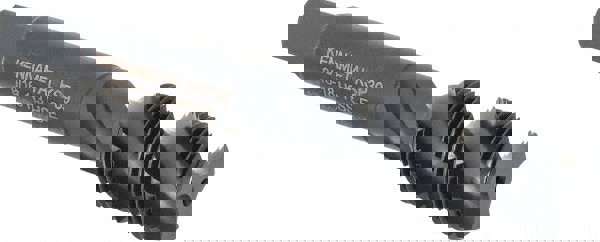 Spiral Flute Tap: 9/16-18, 3 Flutes, Bottoming, Vanadium High Speed Steel, Oxide Coated