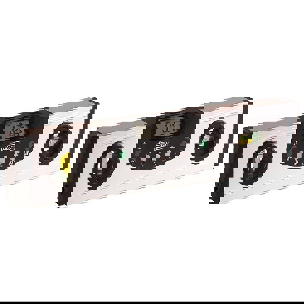 Inclinometers; Inclinometer Type: Digital Level ; Base Length: 9in ; Accuracy: 10.10 ; Overall Height: 2.25in ; Features: Reversible Reading for Inverted Use