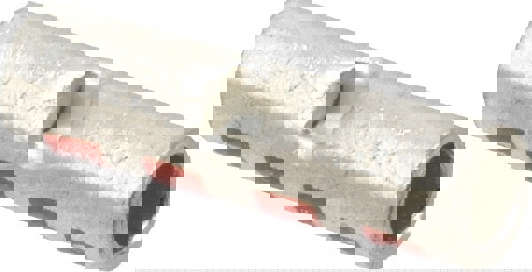 Butt Splice Terminal: Crimp-On Connection, 8 AWG