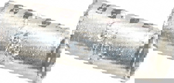 Butt Splice Terminal: Crimp-On Connection, 2 AWG