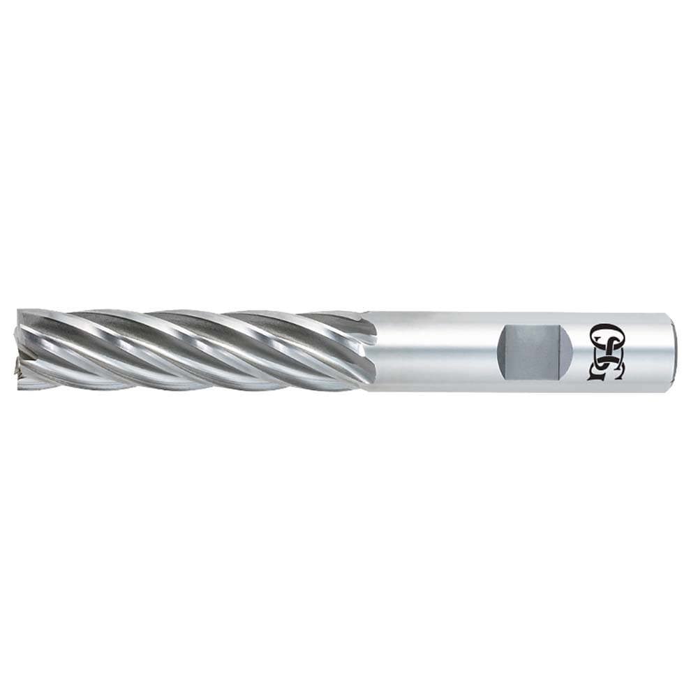 Square End Mill: 4 Flutes, Cobalt