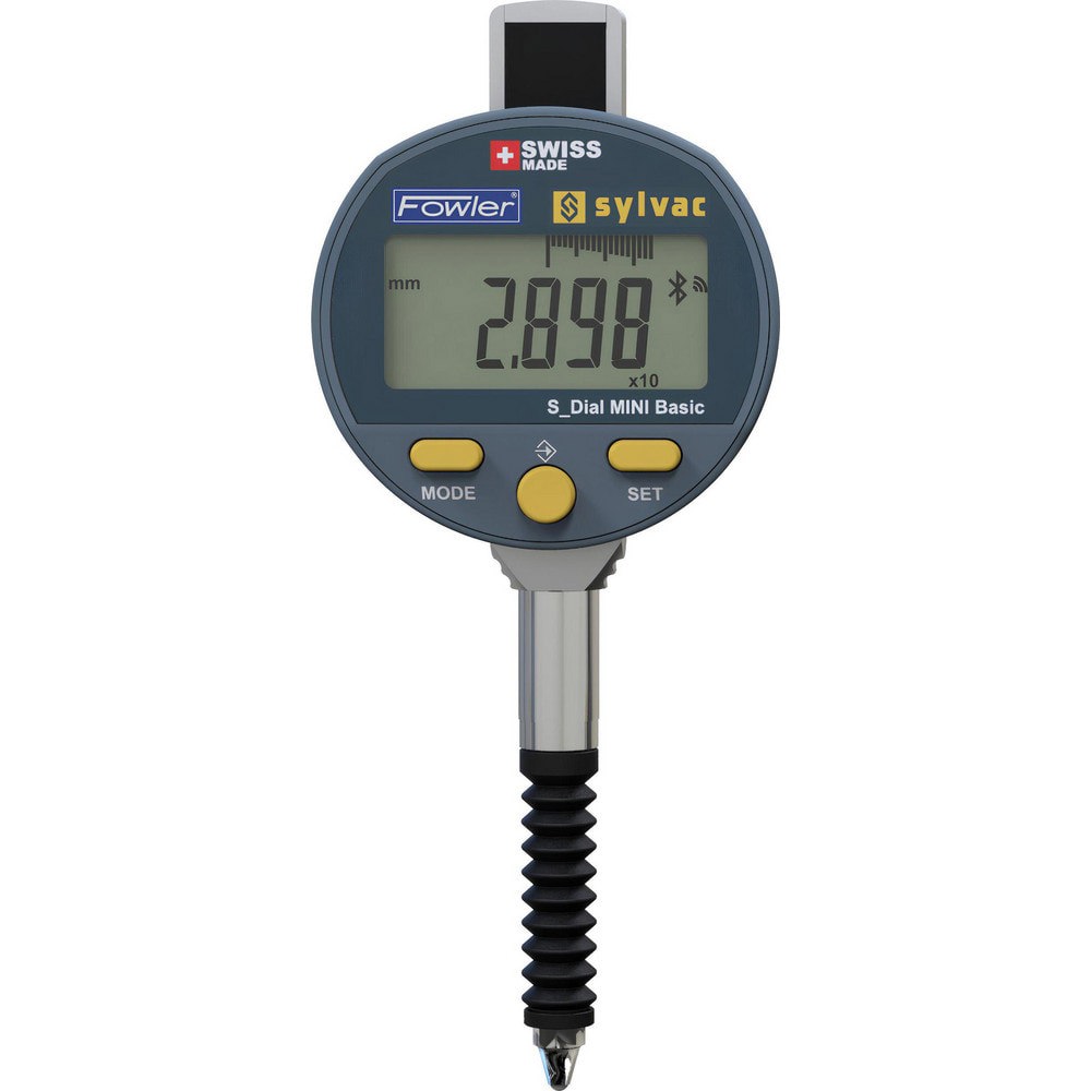 Electronic Test Indicators; Calibrated: No ; Dial Diameter: 2.34in ; Accuracy: 0.0004