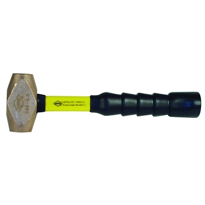 BRS1.5 1.5LB. BRASS HAMMER W/STANDARD