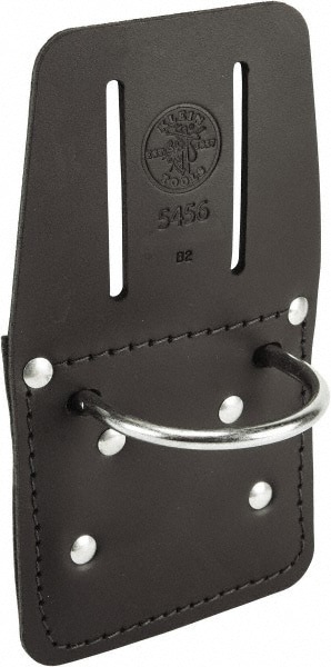 Holder: 1 Pocket, Leather, Black