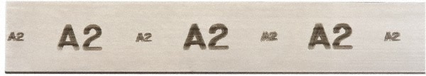 A2 Air-Hardening Flat Stock: 3/16