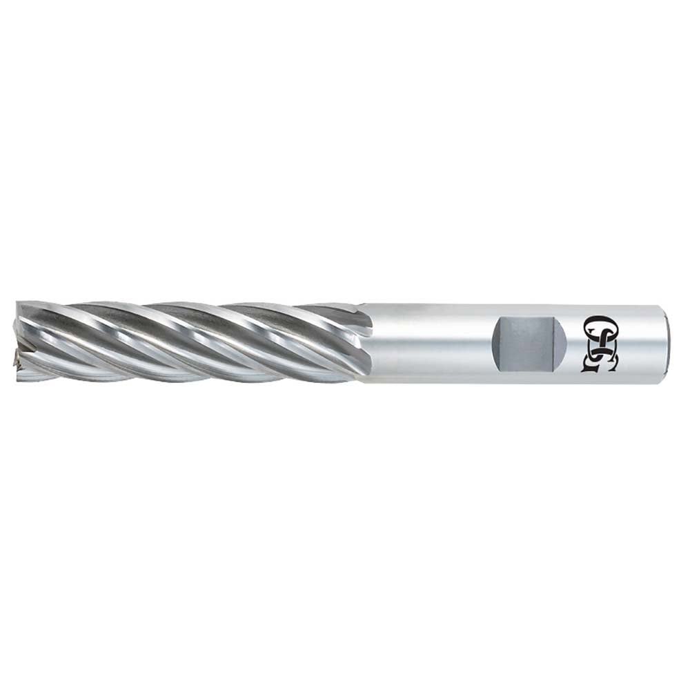 Square End Mill: 4 Flutes, Cobalt