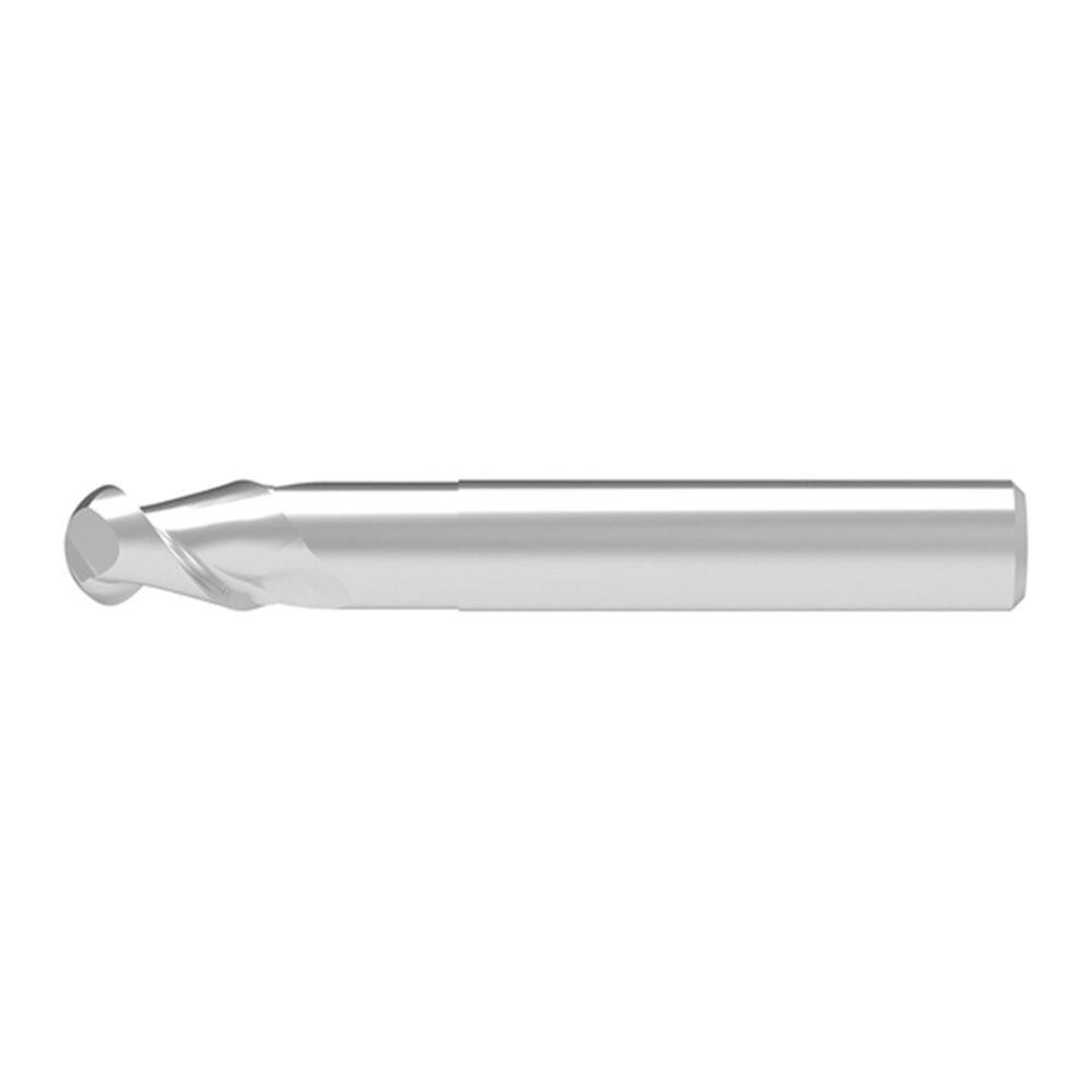 Ball End Mills; Mill Diameter (Decimal Inch): 0.4000 ; Mill Diameter (mm): 10.00 ; Number Of Flutes: 2 ; End Mill Material: Solid Carbide ; Length of Cut (mm): 16.0000 ; Shank Diameter (mm): 10.0000