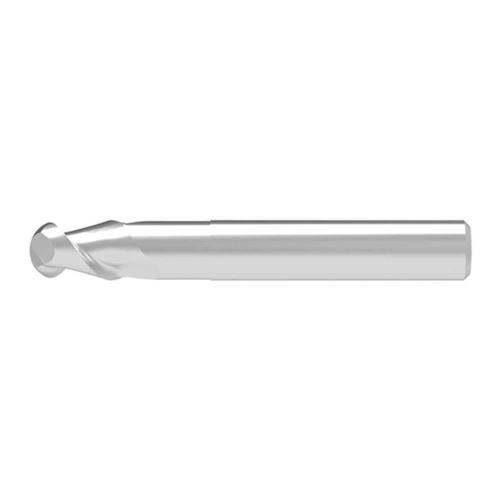 Ball End Mills; Mill Diameter (Decimal Inch): 0.5600 ; Mill Diameter (mm): 14.00 ; Number Of Flutes: 2 ; End Mill Material: Solid Carbide ; Length of Cut (mm): 22.0000 ; Shank Diameter (mm): 14.0000