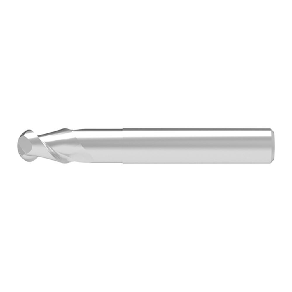 Ball End Mills; Mill Diameter (Decimal Inch): 0.8000 ; Mill Diameter (mm): 20.00 ; Number Of Flutes: 2 ; End Mill Material: Solid Carbide ; Length of Cut (mm): 32.0000 ; Shank Diameter (mm): 20.0000