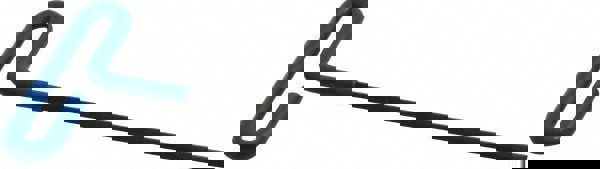 Hex Key: 4 mm Hex, T-Handle Cushion Grip Arm