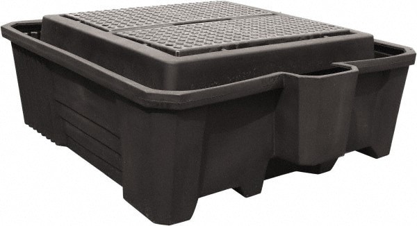 IBC Deck: 385 gal, Plastic, 73