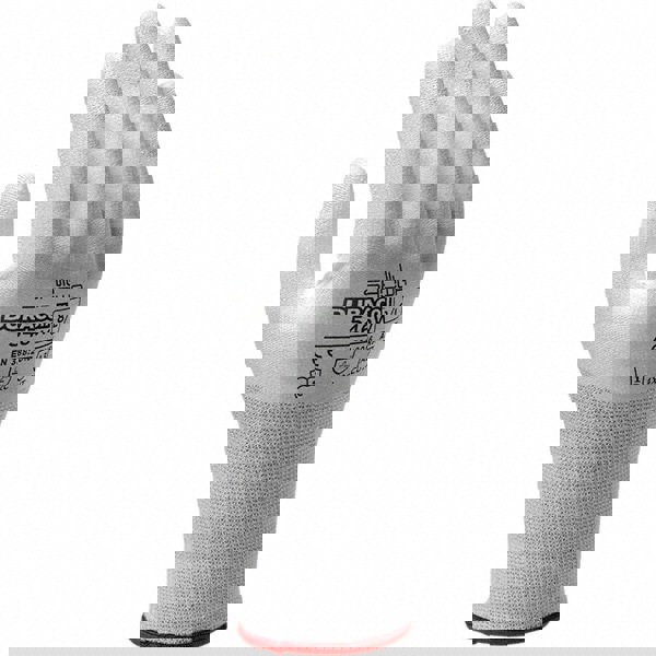 Cut, Puncture & Abrasive-Resistant Gloves: Size M, ANSI Cut A3, ANSI Puncture 2, Polyurethane, ATA & HPPE Blend