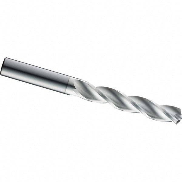 Screw Machine Length Drill Bit: Letter U, (0.3680) Dia, 124 deg, Solid Carbide