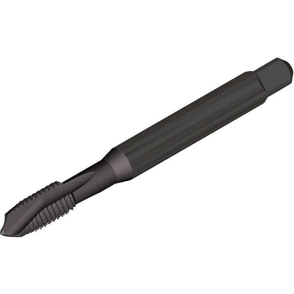 Spiral Point Tap: 1/2-13 UNC, 3 Flutes, Plug Chamfer, 2B Class of Fit, High-Speed Steel-E, Oxide Coated