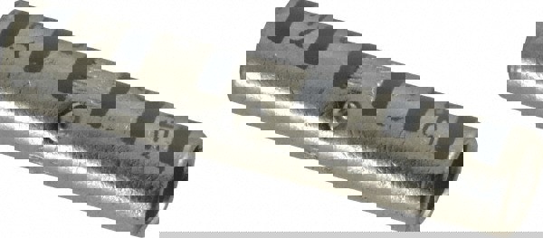 Butt Splice Terminal: Crimp-On Connection, 4 AWG