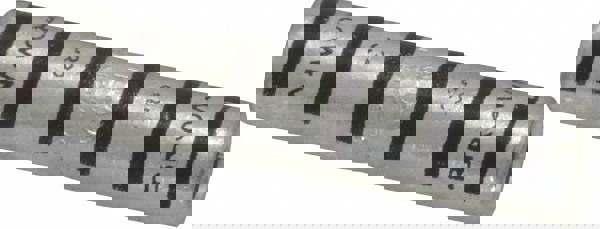 Butt Splice Terminal: Crimp-On Connection, 2 AWG