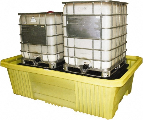 IBC Sump: 750 gal, Plastic, 113