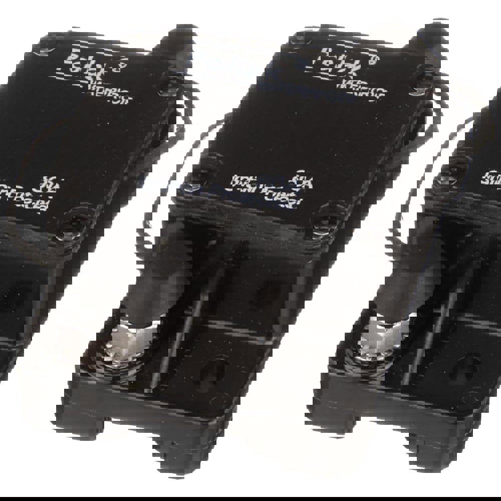 Automotive Circuit Breakers; Mount: 2-Hole ; Power: 12 ; Circuit Breaker Type: Type I Circuit Breaker ; Working Amperage: 80 ; Width (Decimal Inch - 4 Decimals): 1.9 ; Height: 1.44