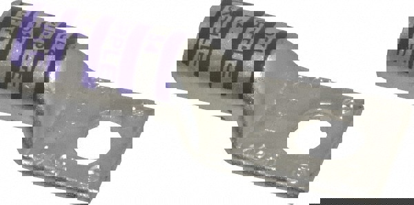 Rectangle Ring Terminal: Non-Insulated, 4/0 AWG, Compression Connection