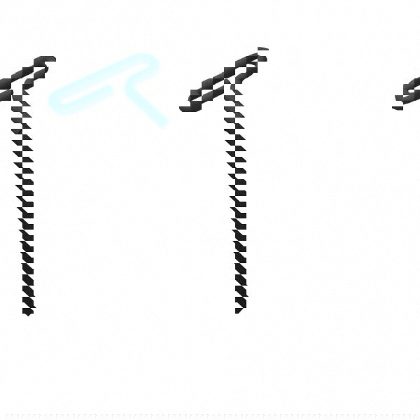 Hex Key: 8 mm Hex, T-Handle Cushion Grip Arm