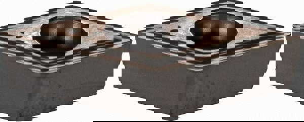 Turning Insert: DCMT 3-1-14 IC-20, Solid Carbide