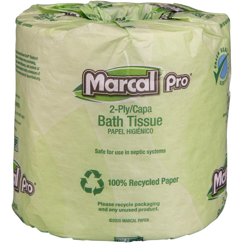 Toilet Tissue; Form: Small Core ; Type: Standard Batch ; Recycled Fiber: Yes ; Ply: 1 ; Dispenser Compatibility: All Universal Toilet Tissue Dispeners ; Length per Roll (Feet): 300