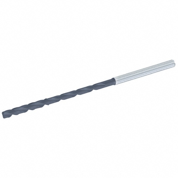 Extra Length Drill Bit: 10 mm Dia, 135 &deg; Point, Solid Carbide