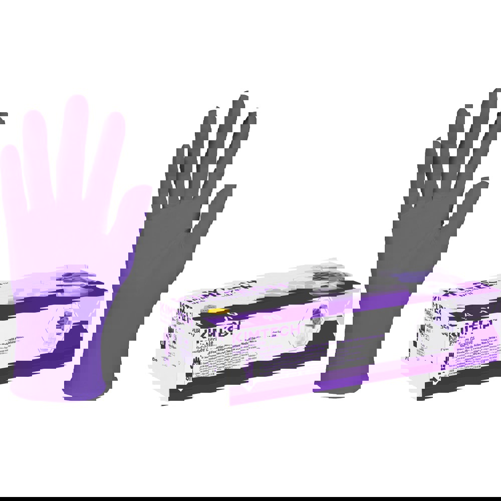 Disposable Gloves: X-Large, 6 mil Thick, Nitrile, Medical Grade