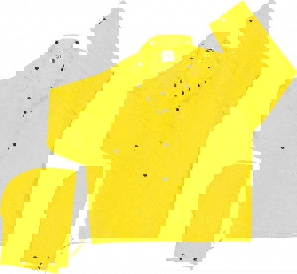 Rain Jacket: Size X-Large, Yellow, Nylon