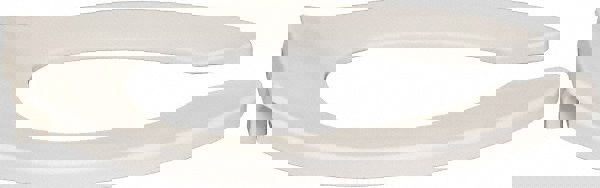 17.88 Inch Long, 1 Inch Inside Width, Polypropylene, Elongated, Open Front without Cover, Toilet Seat